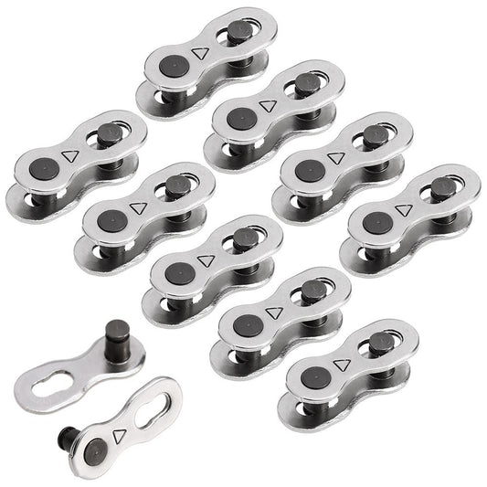 10 Pairs Bike Chain Link Bike Missing Link Quick Link Bike Chain Repair Tool