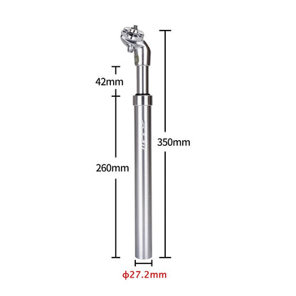 ZOOM Bike Suspension Seatpost Bicycle Seat Post Replacement Aluminum Adjustable Seat Tube