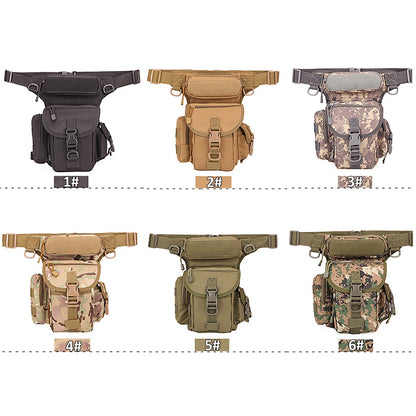 Outdoor Thigh Drop Leg Bag Waterproof Waist Packs Pouch for Traveling Hiking Cycling Camping