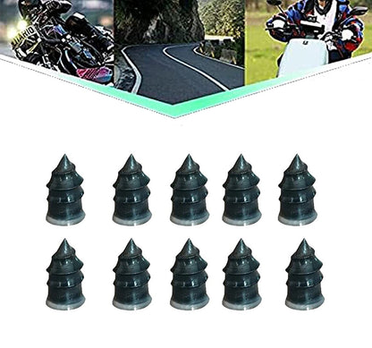 10 Pcs Tire Repair Nail Self-Tapping Screw Fast Tire Repair Tool for Car Motorcycle