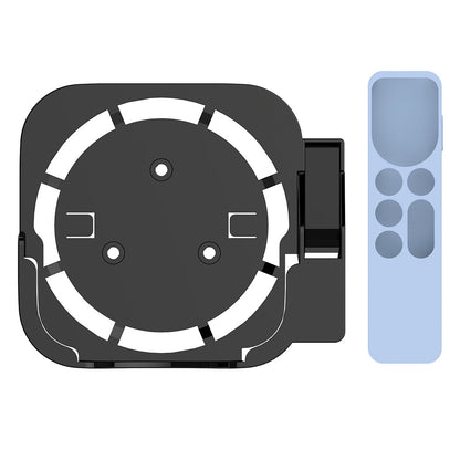 For Apple TV2/3/4/5/6 Wall-mounted Set-top Box Stand with Remote Control Protective Case