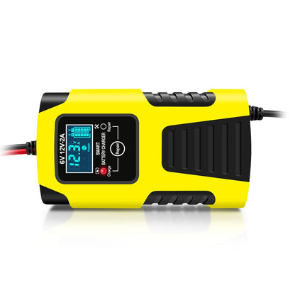 Motorcycle Smart Battery Charger 6V/2A 12V/2A Automatic Trickle Battery Charger Battery Maintainer Battery Desulfator