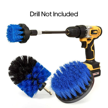 7Pcs Drill Brush Power Scrubber Brush Car Detailing Kit for Cleaning Car Tile Grill Floor Kitchen