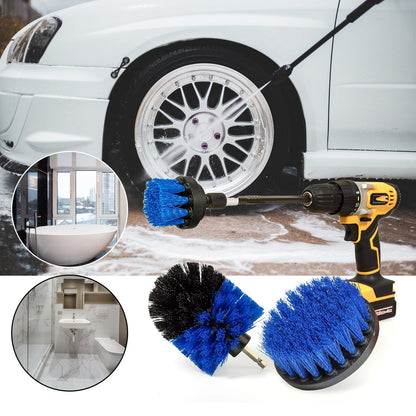 7Pcs Drill Brush Power Scrubber Brush Car Detailing Kit for Cleaning Car Tile Grill Floor Kitchen