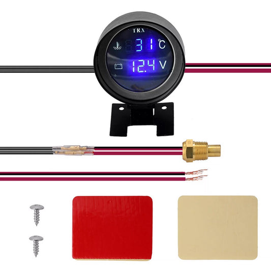 2V/24V Digital Car Water Temp Gauge Temperature Meter for Car Automotive