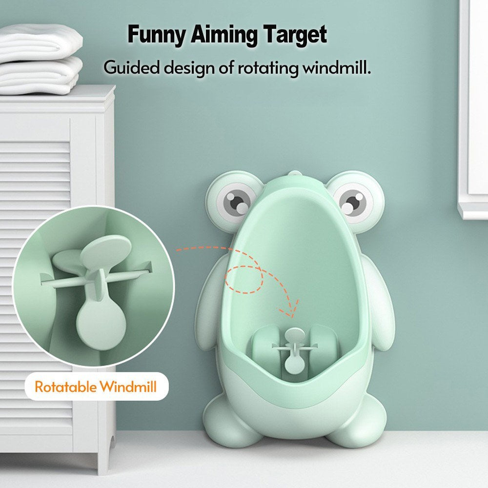 Pee Training Cute Cartoon Potty Training Urinal for Boys with Funny Aiming Target for for Toddler Boys