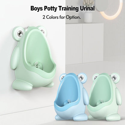 Pee Training Cute Cartoon Potty Training Urinal for Boys with Funny Aiming Target for for Toddler Boys