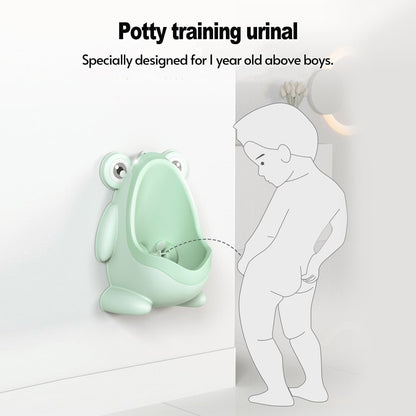 Pee Training Cute Cartoon Potty Training Urinal for Boys with Funny Aiming Target for for Toddler Boys