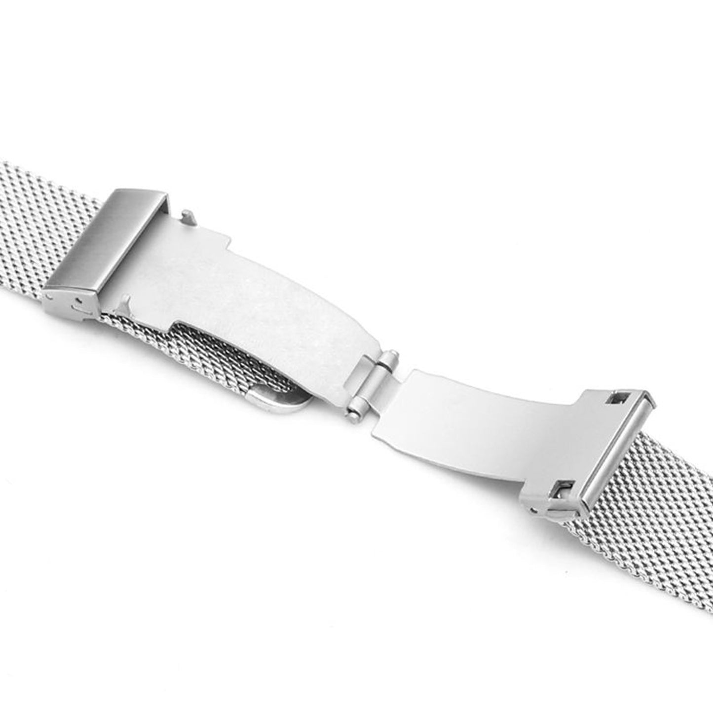 22mm Stainless Steel Thick Mesh Watch Band Quick Release Adjustable Heavy Duty Watch Strap Wristband