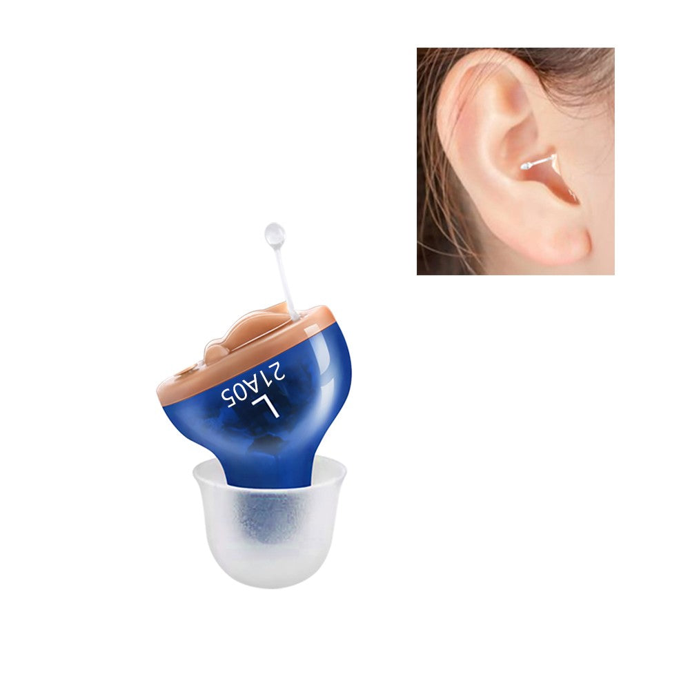 Mini Size Inner Ear Volume Adjustable Invisible Hearing Aid Hearing Aids Ear Sound Amplifier for Hearing Loss People