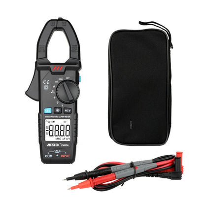 MESTEK Digital Clamp Meter 600A AC Current 600V AC/DC Voltage Capacitance Measurement Tester Multimeter Measurement Tool