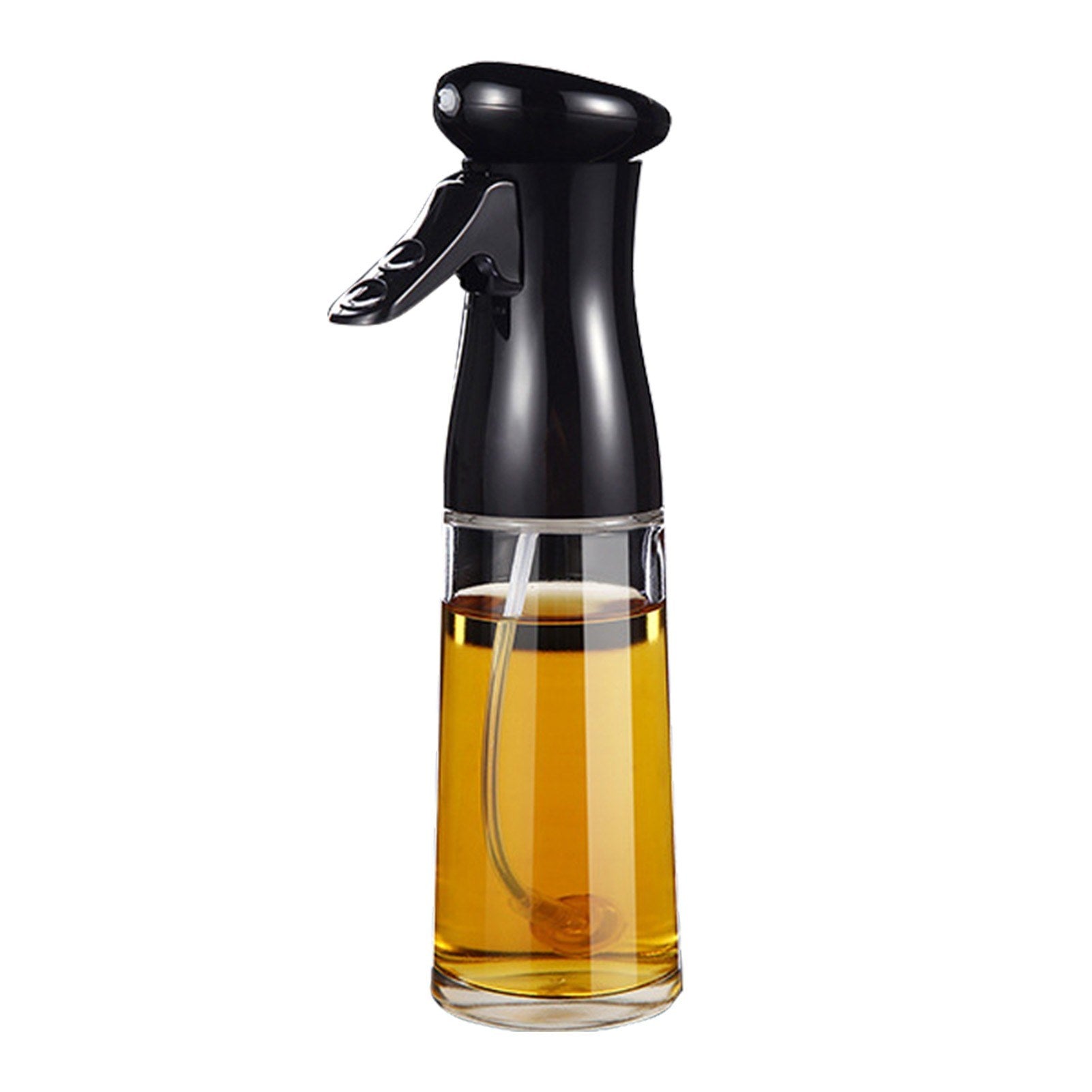 Oil Sprayer Glass Oil Spray Bottle 200ML Oil Misters Vinegar Bottle Oil Dispenser for Kitchen Air Fryer Cooking BBQ Salad Roasting (BPA Free, No FDA Certificate)