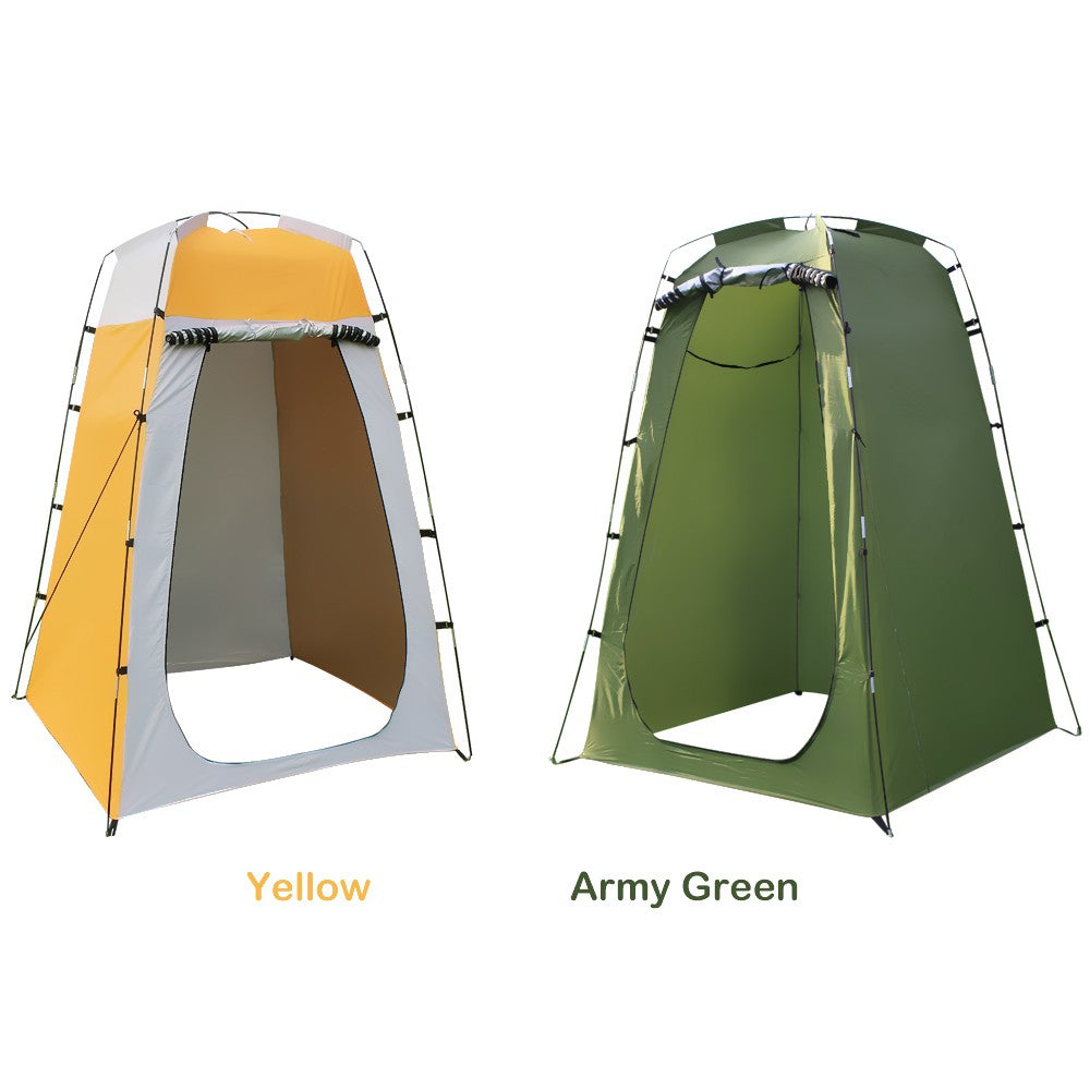 Camping Shower Tent Oversize Space 6FT Privacy Outdoor Bathroom Changing Dressing Room for Hiking Beach Picnic Fishing Potty