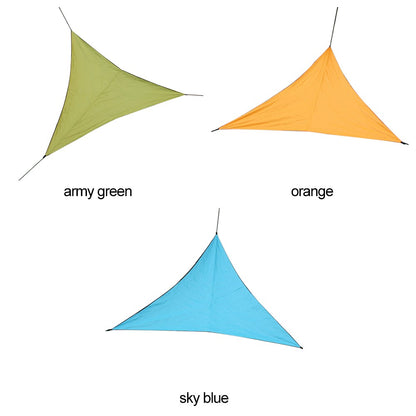 Polyester Durable Outdoor Triangular Sunshade Sail