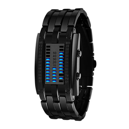 SKMEI Couple Watches LED 30M Waterproof Digital Electronic Wrist Watch with Display Time Calendar Date for Men Women Lovers