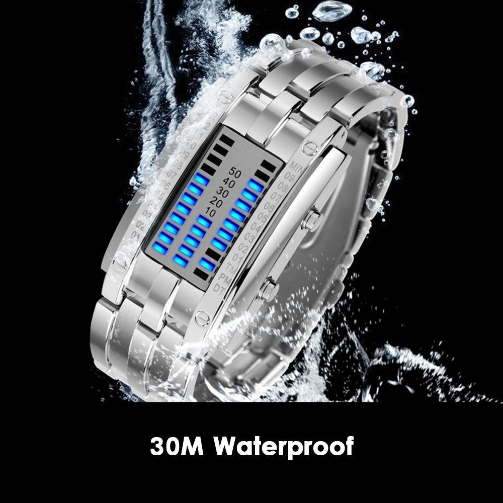 SKMEI Couple Watches LED 30M Waterproof Digital Electronic Wrist Watch with Display Time Calendar Date for Men Women Lovers