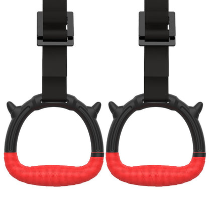 2Pcs Gymnastics Rings 330Lbs Capacity Gym Fitness Gymnastics Calisthenics Pull Up Exercise Rings for Home Gym Full Body Workout