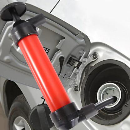 Safe Durable Multi-use Car Fuel Transfer Siphoning Pump Kit with Intake and Discharge Hand Pump for Gas Oil and Liquids