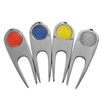 11 Pcs Golf Set  Golf Training Accessories with 6 Golf Tees 3 Golf Balls Divot Repair Tool Leather Box Set