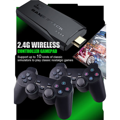 Y3 Lite Video Game Console HD Classic Games Console Dual 2.4G Wireless Controllers Connect TV Plug and Play Video Game Stick Built-in 3000 Games