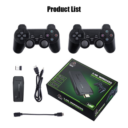 Y3 Lite Video Game Console HD Classic Games Console Dual 2.4G Wireless Controllers Connect TV Plug and Play Video Game Stick Built-in 3000 Games