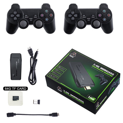 Y3 Lite Video Game Console HD Classic Games Console Dual 2.4G Wireless Controllers Connect TV Plug and Play Video Game Stick Built-in 3000 Games