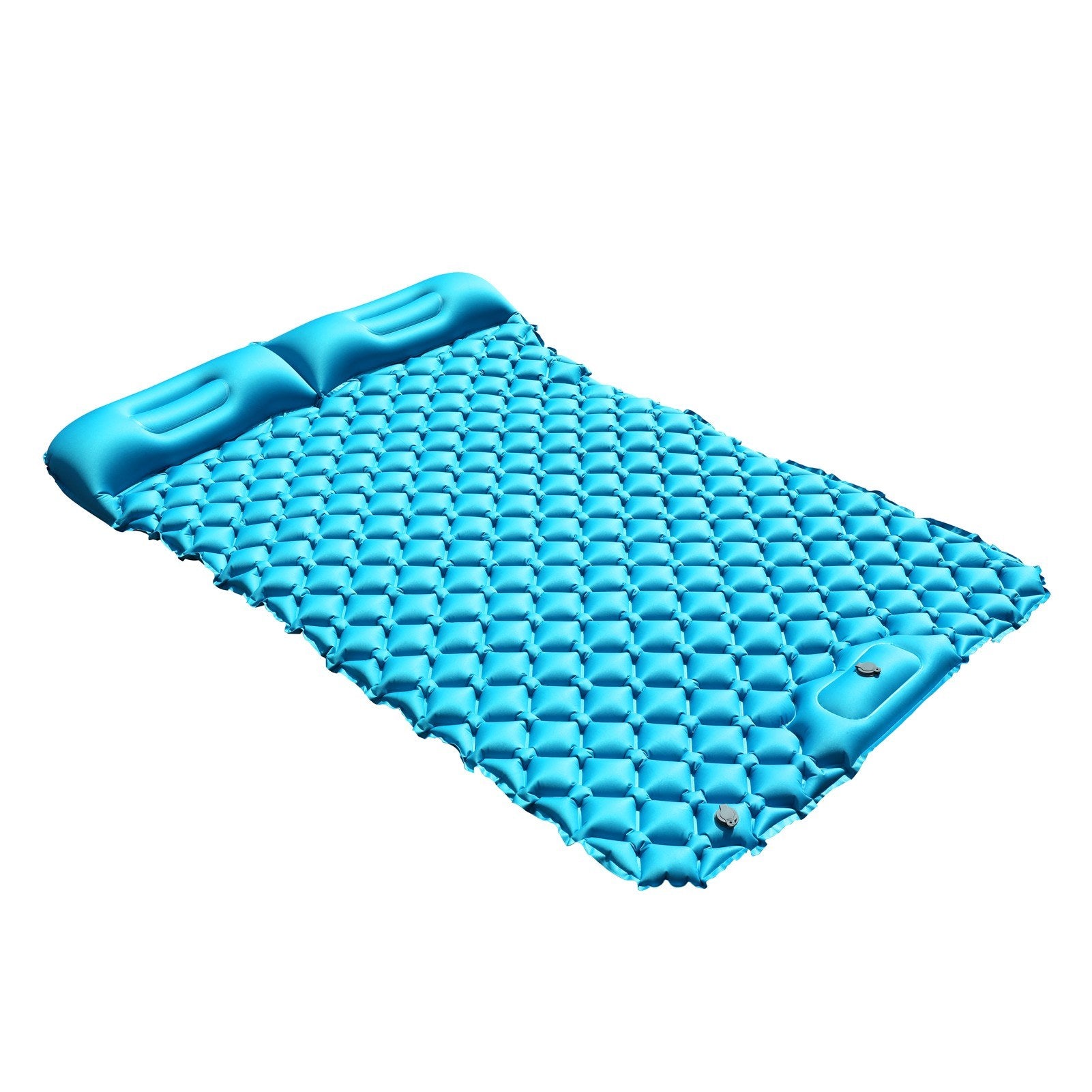 Inflatable Sleeping Pad Lightweight Camping Mattress Camp Air Mat Bed with Pillows for Hiking Backpacking Camping