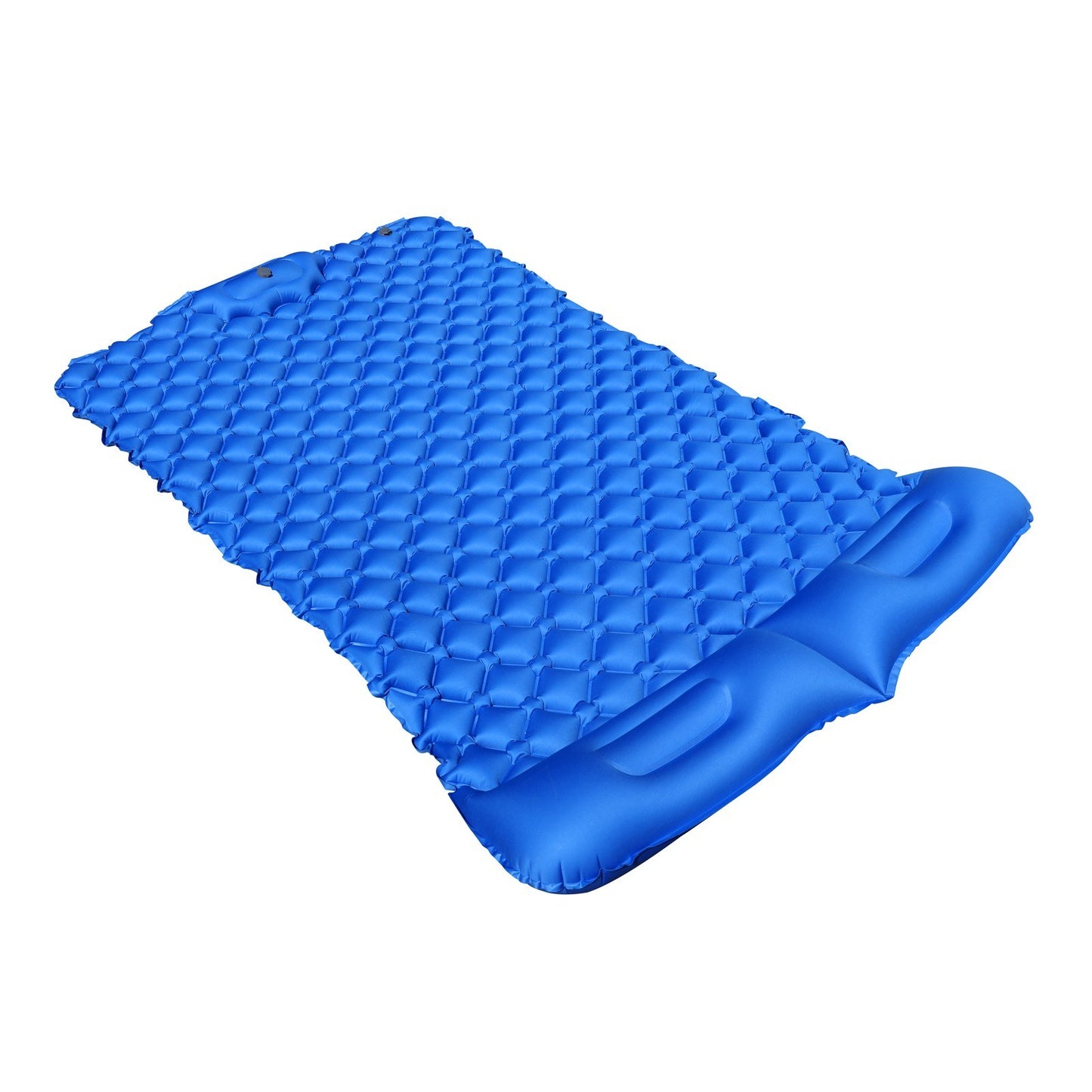 Inflatable Sleeping Pad Lightweight Camping Mattress Camp Air Mat Bed with Pillows for Hiking Backpacking Camping