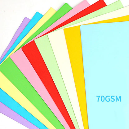 100 Sheets A4 Copy Paper 210x297mm/8.3x11.7in Printer Paper 70GSM for Copy Printing Writing Office Stationery