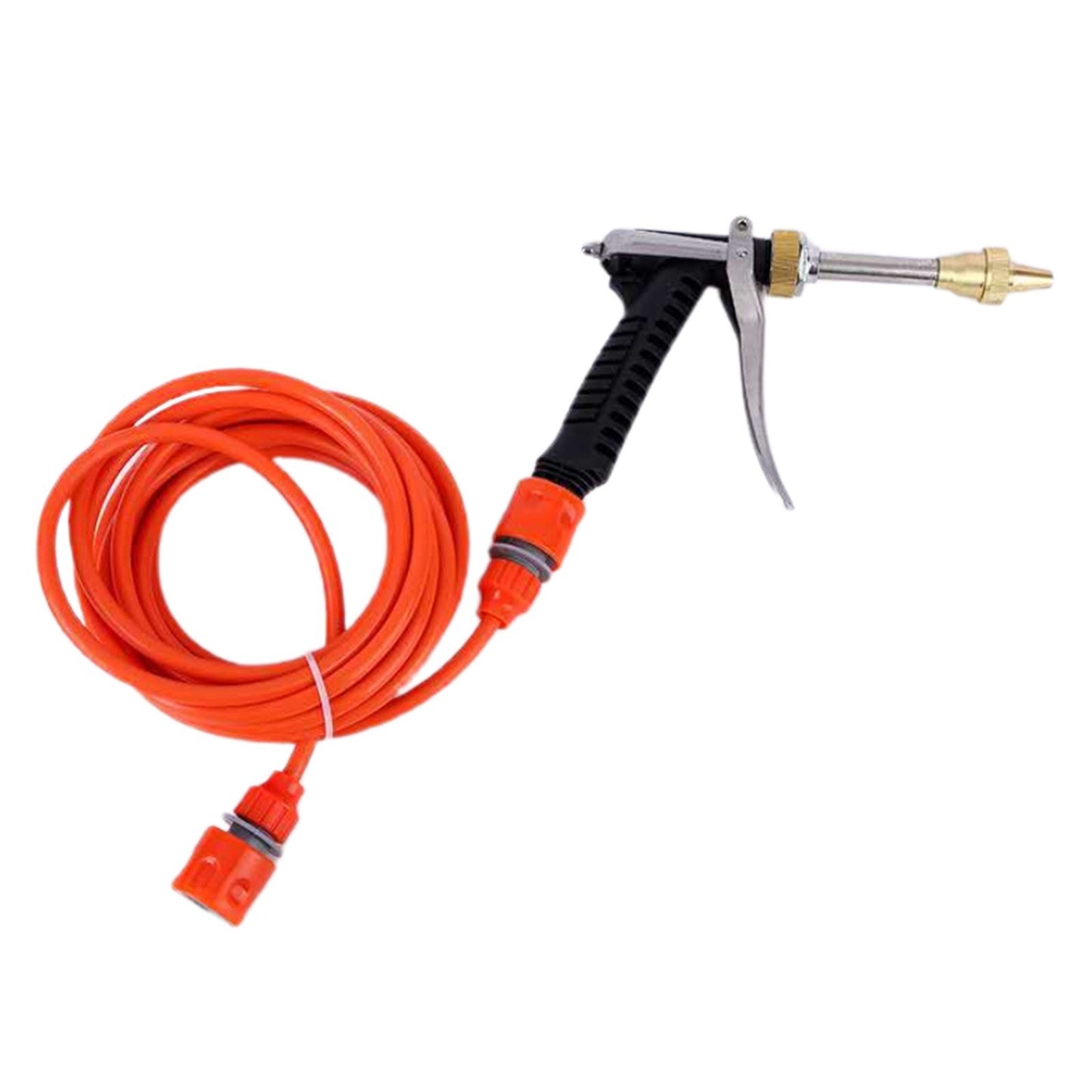 Portable Car High Pressure Washer 12V Water Pump Jet Wash Cleaner Hose Van Kit