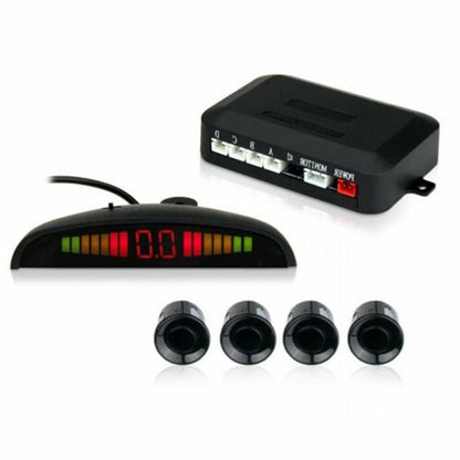 Digital Display Car Sensor Backup Reverse Rear View Radar Alarm Safety System Kit