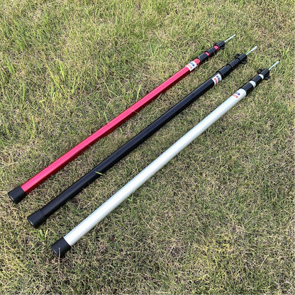 2Pcs Telescoping Tarp Poles Adjustable Tent Poles Lightweight Aluminum Tent Poles Replacement for Camping Backpacking Hammocks Shelters