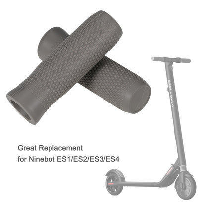 1 Pair Electric Scooter Handlebar Grips for Ninebot ES1 ES2 ES3 ES4, Non-Slip Silicone Skateboard Grips Replacement