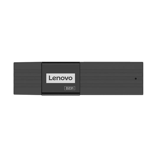 LENOVO D231 USB 3.0 Card Reader for SD+TF Dual Slot Flash Memory Card Adapter High-speed Transmission Hub