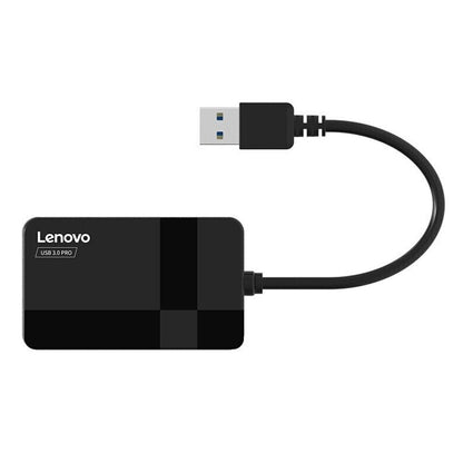 LENOVO D303 USB 3.0 Memory Card Reader 4-in-1 for SD/TF/MS/CF Card Reader 5Gbps High-Speed Card Reader Adapter