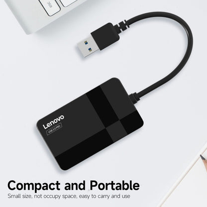 LENOVO D303 USB 3.0 Memory Card Reader 4-in-1 for SD/TF/MS/CF Card Reader 5Gbps High-Speed Card Reader Adapter