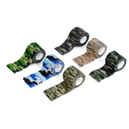 1 Roll Camouflage Camo Tape Outdoor Shooting Hunting Camera Tools Wrap Army Camouflage Stealth Tape Camping Accessories