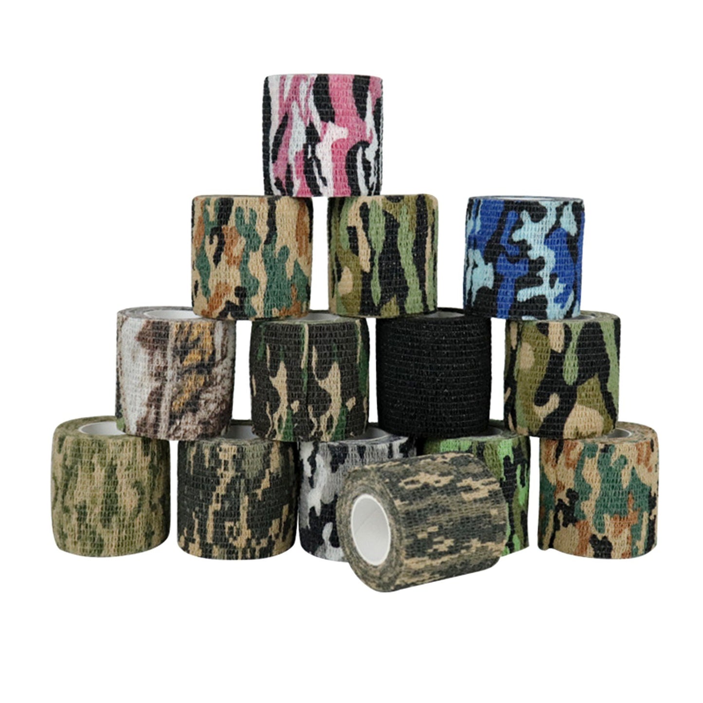 1 Roll Camouflage Camo Tape Outdoor Shooting Hunting Camera Tools Wrap Army Camouflage Stealth Tape Camping Accessories