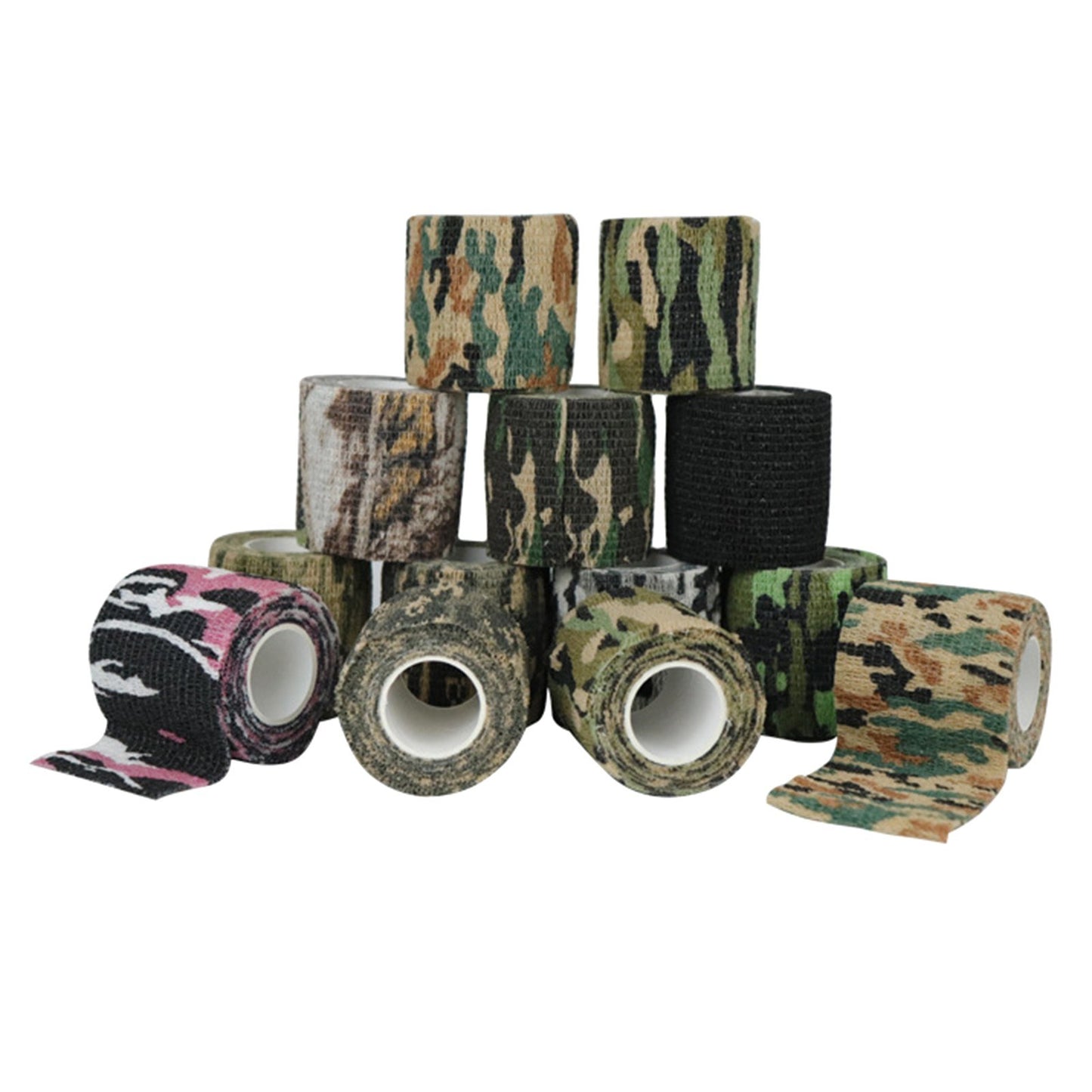 1 Roll Camouflage Camo Tape Outdoor Shooting Hunting Camera Tools Wrap Army Camouflage Stealth Tape Camping Accessories