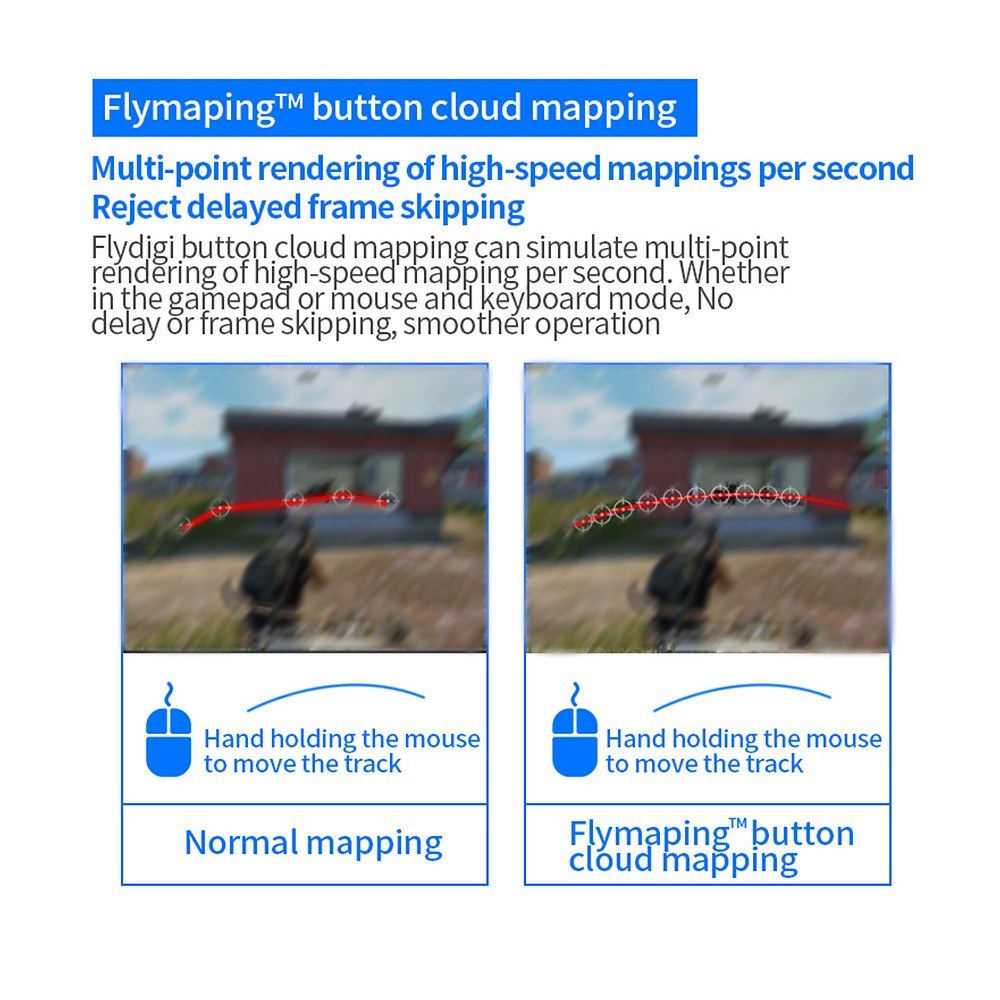FDG FLYDIGI Ql Keyboard Mouse Converter for PUBG BT Mobile Game Controller Adapter