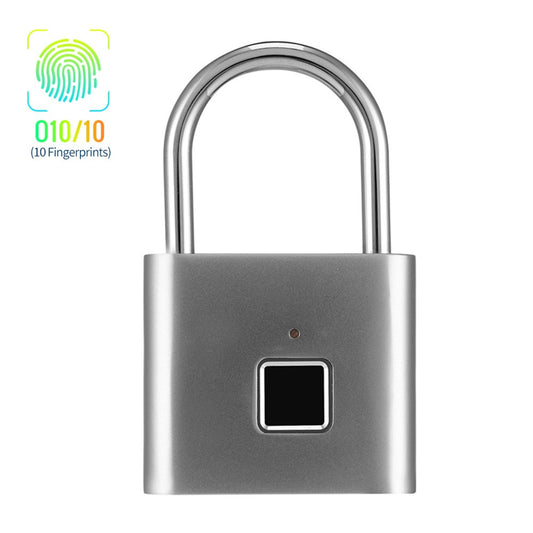 Smart Fingerprint Padlock Small Size Padlock Cabinet Fingerprint Lock Mini Fingerprint Lock