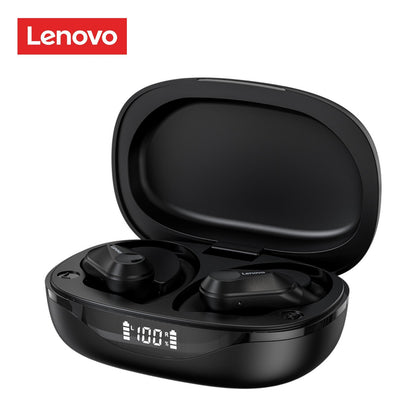 LENOVO LP75 BT5.3 Built-in Mic Ear-hook Sports Headset Sweatproof Earphone In-ear Earbuds with Charging Box