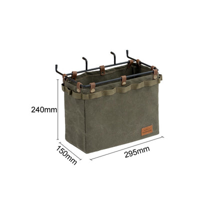 SUNDICK Outdoor Camping Desk Side Hangings Foldable Storage Bag Outdoor Picnic Portable Storage Bag Multifunctional Large Capacity Basket Organizer