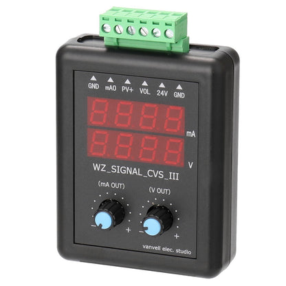 24V Current Voltage Transmitter 4-20mA Signal Generator Signal Calibrator with Display