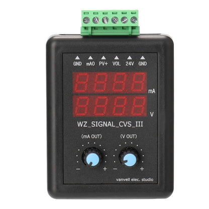 24V Current Voltage Transmitter 4-20mA Signal Generator Signal Calibrator with Display