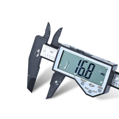 Durable IP54 Waterproof Electronic Caliper 0-150mm Digital Display Vernier LCD Large Screen Plastic Caliper for Antique Measuring