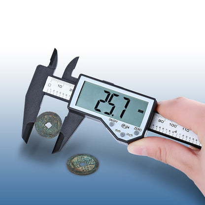 Durable IP54 Waterproof Electronic Caliper 0-150mm Digital Display Vernier LCD Large Screen Plastic Caliper for Antique Measuring