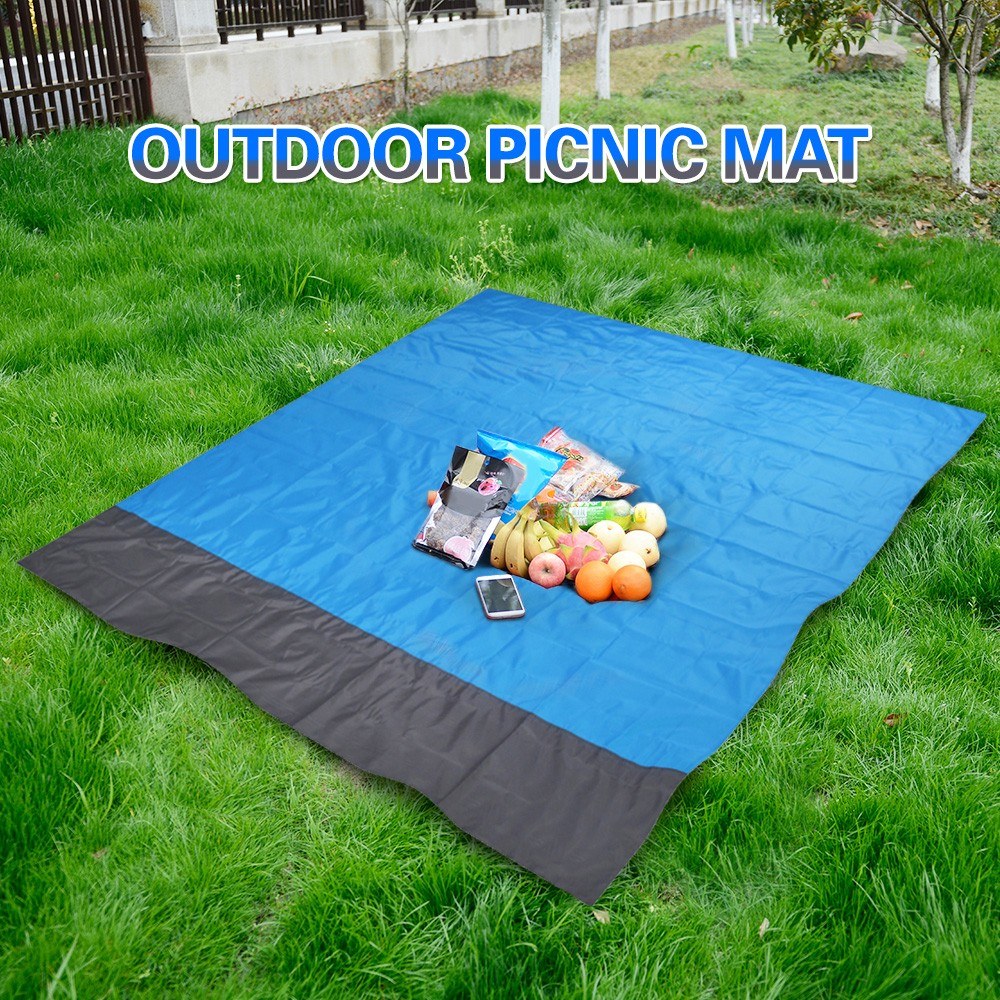 Beach Blanket Sandproof Beach Mat Quick Drying Portable Picnic Sheet for Outdoor Travel