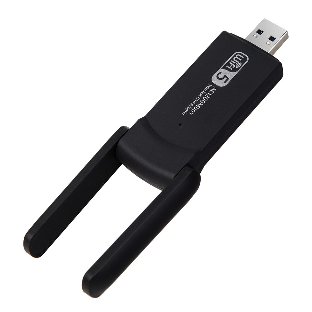 Wireless USB WiFi Adapter Dual Band WiFi Dongle Wireless Adapter 1200Mbps Lan USB Ethernet 2.4G 5G WiFi Network Card Adapter